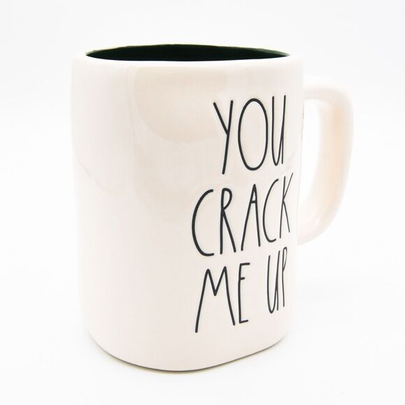 Rae Dunn Nutcracker Christmas Mug, You Crack Me Up 16oz Ceramic Coffee Cup, New - Picture 5 of 9